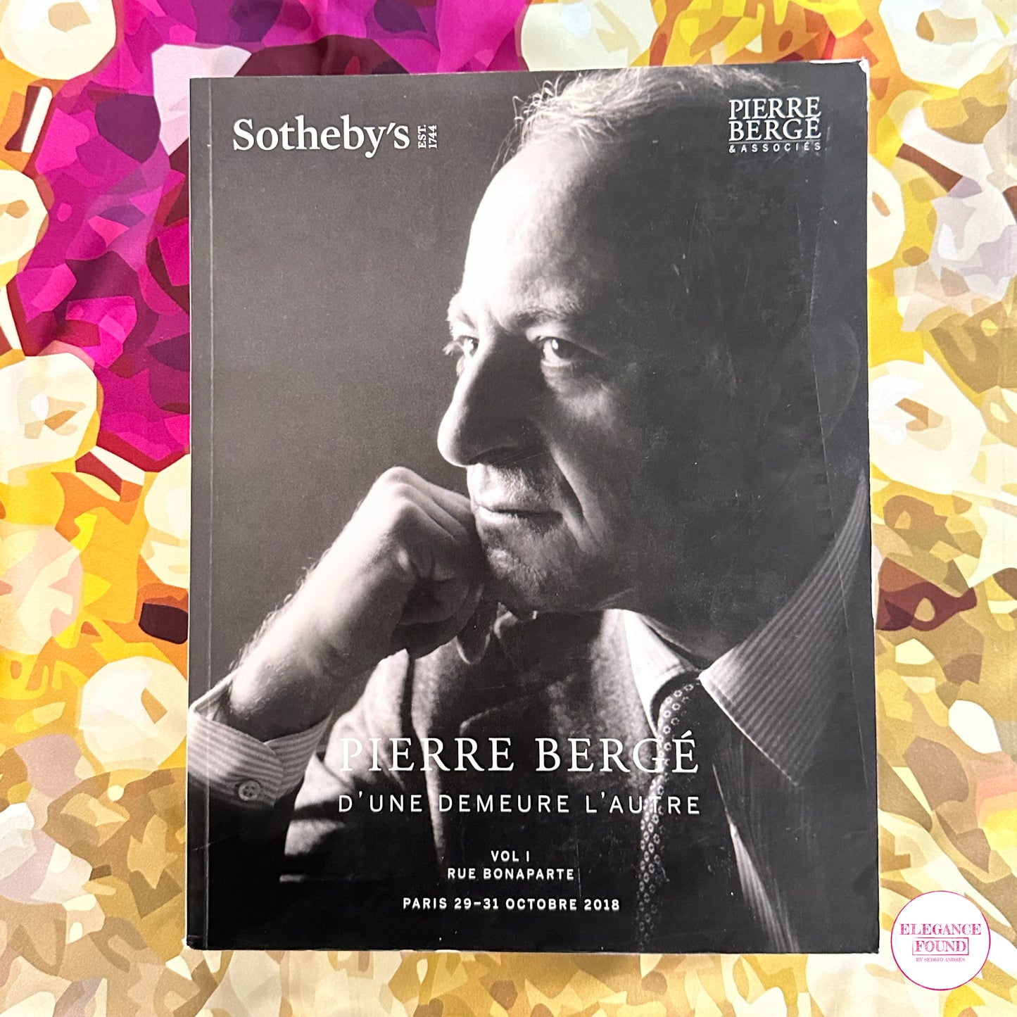 Sotheby's Pierre Bergé D'une Demeure l'Autre Paris October 29-31 2018 Volume 1 Rue Bonaparte